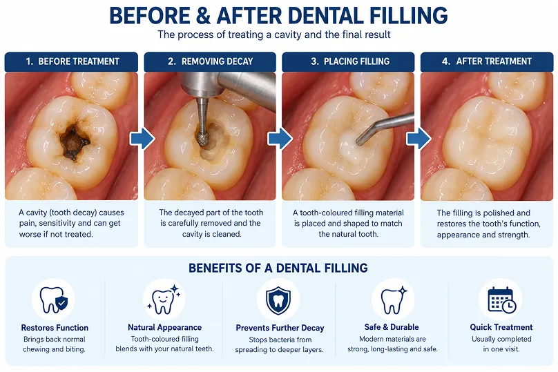 dental filling treatment dental clinic aesira dental kajang