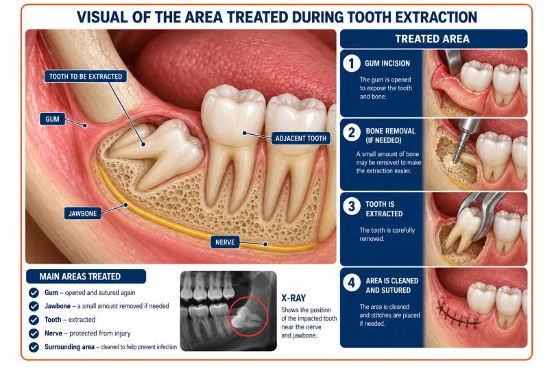 tooth extraction treatment dental clinic aesira dental kajang
